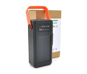 Повербанк 50000 mAh Solar YM-637 Input: 5V/2 1A Output: 5V /2 1A Black U_28183 фото