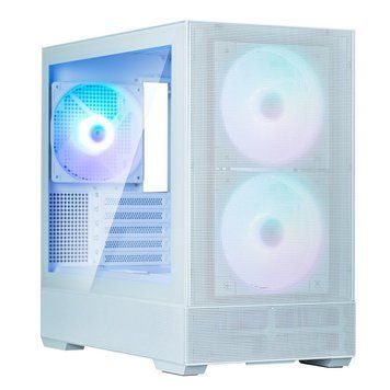 Корпус P30 AIR без БП, 1xUSB3.0, 1xUSBType-C, 3x140мм ARGB, VGA 392мм, LCS ready, TG Side Panel, mATX, Zalman RC_P30AIRWHITE фото
