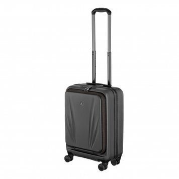 Валіза Wenger Skyon Hardside Carry-On, мала, з відсіком для н/б 16", полікарбонат, TSA, 4 колеса, розширення, USB, сірий RC_653564 фото