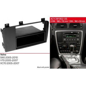 Перехідна рамка ACV 281352-05 для Volvo S60, V70, XC70 AV_281352-05 фото
