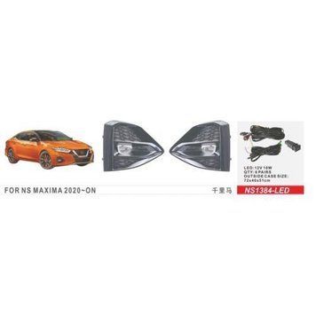 Фары доп.модель Nissan Maxima/2020-/NS-1384L/LED-12V10W/эл.проводка (NS-1384-LED) OL_51848 фото
