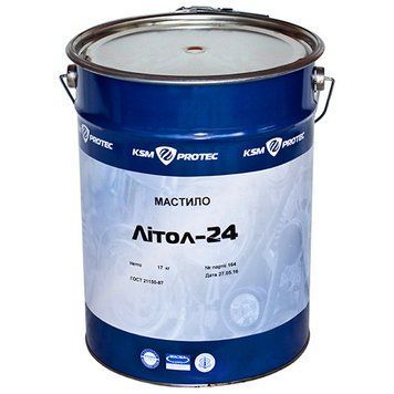 Мастило Літол-24 KSM Protec відро 17 кг OL_28113 фото