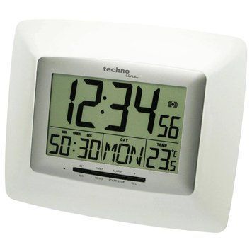 Часы настенные Technoline WS8100 White/Silver (WS8100) DS_DAS301806 фото