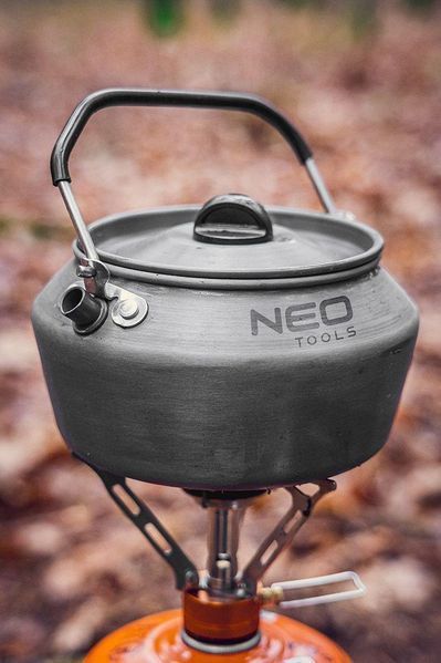 Газовая горелка Neo Tools, 123x80мм, складная, регулировка расхода газа, грузоподъемность до 5кг, 0.1кг RC_63-128 фото