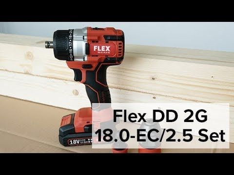 Шуруповерт акумуляторний FLEX DD 2G 18,0 EC HY_090106110 фото
