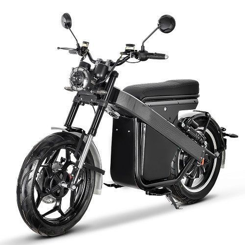 Електроскутер HM-6 2000W, 60V20Ah Black/Carbon OL_00000061188 фото