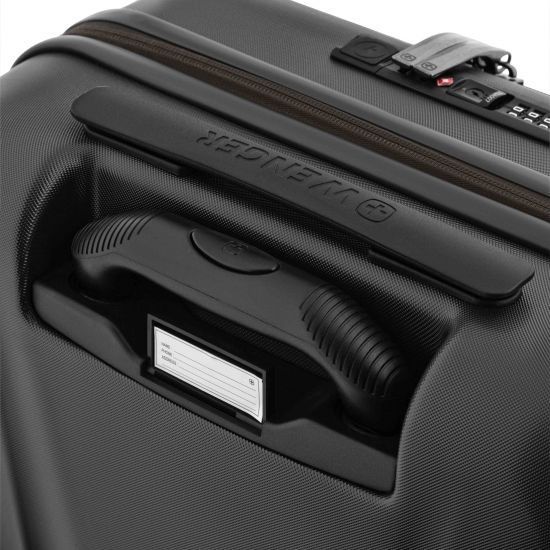 Валіза Wenger Skyon Hardside Carry-On, мала, з відсіком для н/б 16", полікарбонат, TSA, 4 колеса, розширення, USB, сірий RC_653564 фото