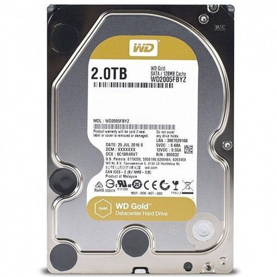 Жесткий диск WD Gold [WD2005FBYZ] RC_WD2005FBYZ фото