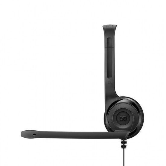 Гарнітура ПК стерео On-Ear EPOS PC 5 Chat, mini-jack, uni mic, 2м, чорний RC_1000445 фото