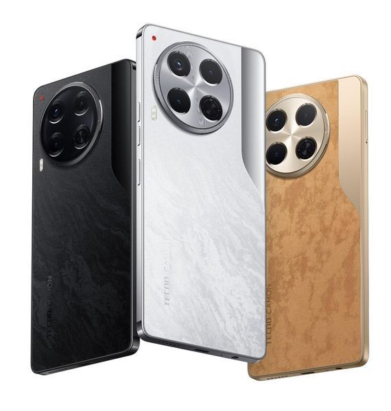 Смартфон TECNO Camon 30 (CL6) 6.78" 8/256ГБ, 2SIM, 5000мА&bull;ч, Uyuni Salt White RC_4894947020476 фото