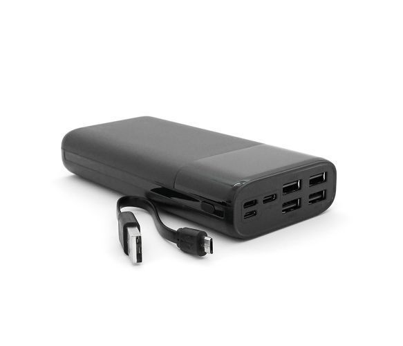 Повербанк Wozinsky WPB-001BK Bipow 30000mAh, Output: 4USB, 15W U_28829 фото