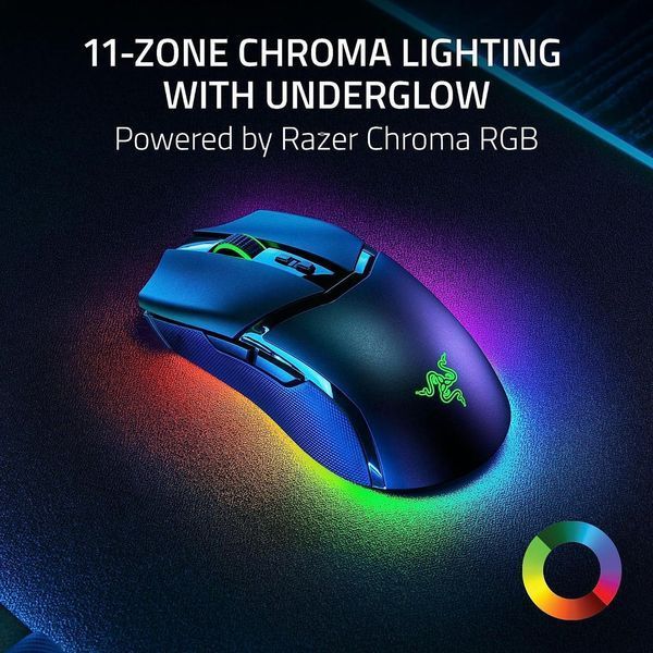 Миша Razer Cobra Pro, RGB, USB-A/WL/BT, чорний RC_RZ01-04660100-R3G1 фото