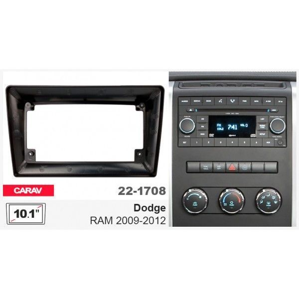 Перехідна рамка Dodge RAM Carav 22-1708 AV_22-1708 фото