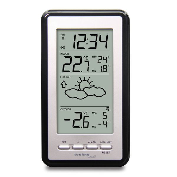 Метеостанція Technoline WS9130 Silver/Black (WS9130) DS_DAS301787 фото