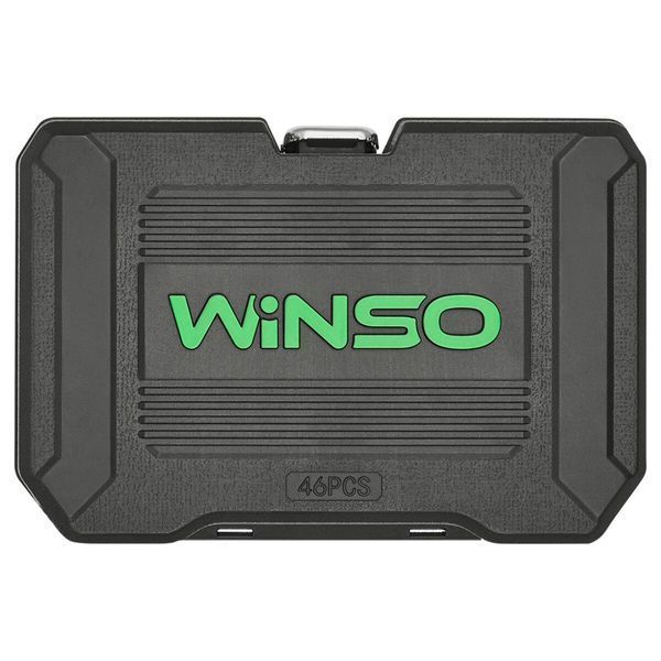 Професійний набір інструментів в кейсі Winso Pro 1/4" 72 T, CR-V, 46од. LI_904046 фото