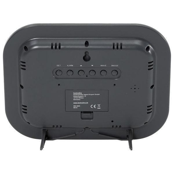 Часы настенные Technoline WS8005 Silver/Black (WS8005) DS_DAS301208 фото