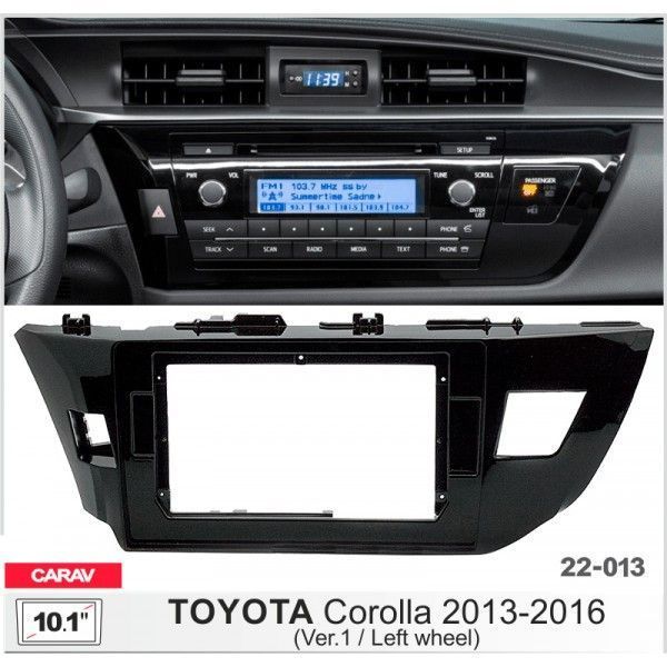 Перехідна рамка CARAV 22-013 для Toyota Corolla AV_22-013 фото