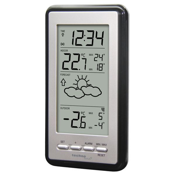 Метеостанція Technoline WS9130 Silver/Black (WS9130) DS_DAS301787 фото