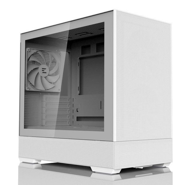 Корпус P30 AIR без БП, 1xUSB3.0, 1xUSBType-C, 3x140мм ARGB, VGA 392мм, LCS ready, TG Side Panel, mATX, Zalman RC_P30AIRWHITE фото