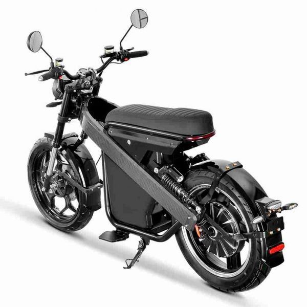 Електроскутер HM-6 2000W, 60V20Ah Black/Carbon OL_00000061188 фото
