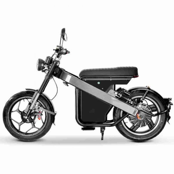 Електроскутер HM-6 2000W, 60V20Ah Black/Carbon OL_00000061188 фото