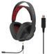 Гарнітура стерео комп'ютерна Over-Ear Koss GMR/545 AIR Gaming, USB/3.5мм, Uni Mic, 2.4м/1.2м, Чорний RC_194142.101 фото 1