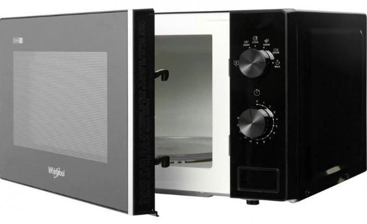 Мікрохвильова піч Whirlpool, 20л, мех. керування, 700Вт, чорний RC_MWP101B фото