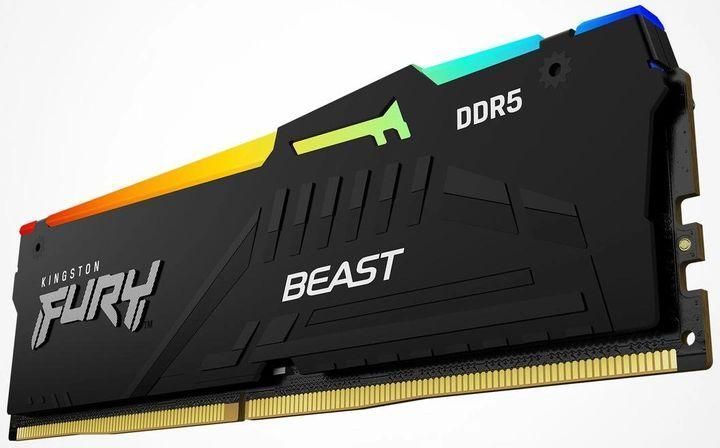 Память ПК Kingston DDR5 16GB 5600 FURY Beast RGB RC_KF556C36BBEA-16 фото