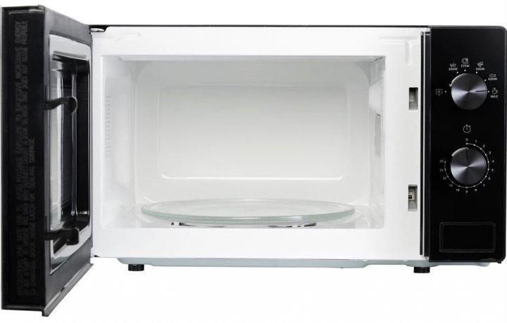 Мікрохвильова піч Whirlpool, 20л, мех. керування, 700Вт, чорний RC_MWP101B фото