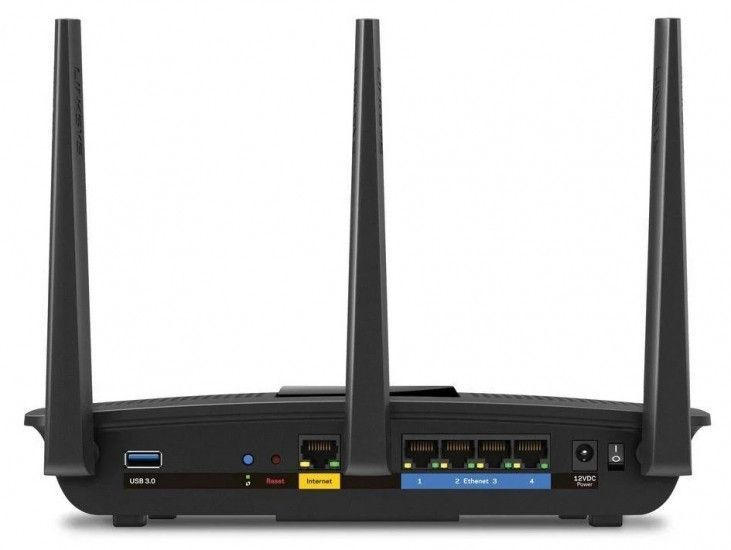 Маршрутизатор Linksys EA7300 Router AC1750, 4xGE LAN, 1xGE WAN, 1xUSB 3.0, 1xUSB 2.0, 3х ext. ant. RC_EA7300-EU фото