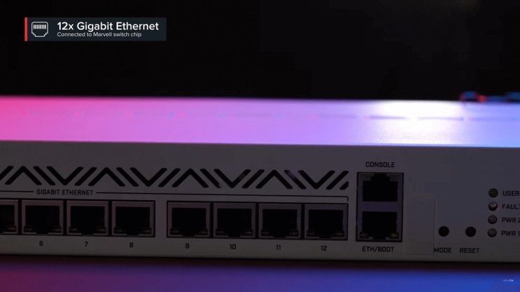 Маршрутизатор MikroTiK Cloud Core Router CCR2116-12G-4S+ RC_CCR2116-12G-4S+ фото
