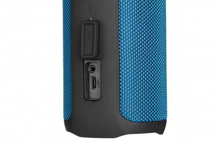 Акустическая система 2E SoundXTube Plus TWS, MP3, Wireless, Waterproof Blue RC_2E-BSSXTPWBL фото