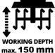 Einhell Культиватор акумулятор GE-CR 18/20 Li E - Solo, 18В, PXC, шир. 20 см, глиб. 200 мм RC_3431210 фото 10