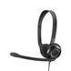 Гарнітура ПК стерео On-Ear EPOS PC 5 Chat, mini-jack, uni mic, 2м, чорний RC_1000445 фото 2