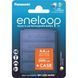 Аккумулятор Eneloop NI-MH AA 2000 мАч, 4 шт, с кейсом для хранения Panasonic RC_BK-3MCDEC4CP фото 1