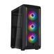 Корпус FARA FA511Z-BG, без БП, 2xUSB3.0, 3x120mm ARGB fan, TG Side Panel, ARGB light strip, ATX, SilverStone RC_SST-FA511Z-BG фото 1