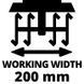 Einhell Культиватор акумулятор GE-CR 18/20 Li E - Solo, 18В, PXC, шир. 20 см, глиб. 200 мм RC_3431210 фото 9