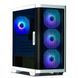 Корпус Zalman M4 без БП, 2xUSB3.0, 1xUSB2.0, 4x120мм ARGB, VGA 320мм, LCS ready, TG Side Window, mATX, белый RC_M4WHITE фото 1