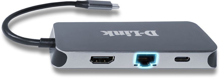 USB-концентратор D-Link DUB-2335 3xUSB3.0, 1xUSB-C/PD, 1xHDMI 1.4b, 1xGE, USB-C RC_DUB-2335 фото