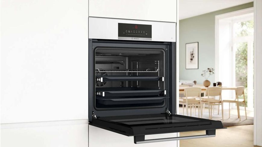 Духова шафа Bosch електрична, 66л, A, дисплей, конвекція, біла RC_HBJ559YW6R фото