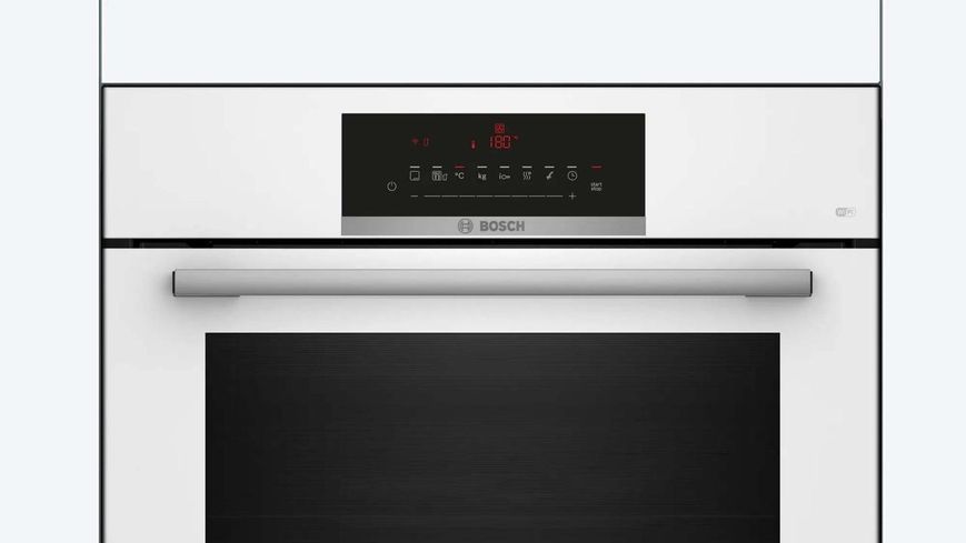 Духова шафа Bosch електрична, 66л, A, дисплей, конвекція, біла RC_HBJ559YW6R фото