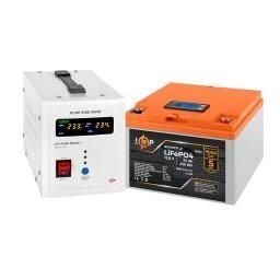 Комплект резервного живлення LogicPower (LogicPower) ДБЖ + літієва (LiFePO4) батарея (UPS В500+ АКБ LiFePO4 410W) LP_24164 фото