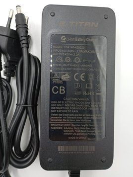 Акумулятор для велосипеда E-TITAN Li-ion 36 V 10 Ah (багажник) + зарядка HY_99112371 фото