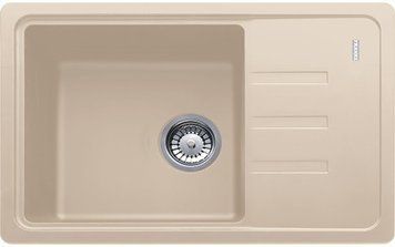 Мойка кухонная Franke Malta, фрагранит, прямоугольник, с крылом, 620х435х200мм, чаша &ndash; 1, накладная, BSG RC_114.0375.045 фото