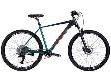 Велосипед AL 29" Formula ZEPHYR EXPERT HDD рама-21" темно-серебристый с зеленым 2025 VT_OPS-FR-29-397 фото