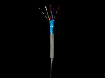Кабель кручена пара GEAR UTP 4x2x0,51 Cat6, CCA, PVC+PE, для зовнішніх робіт 305m U_36004 фото