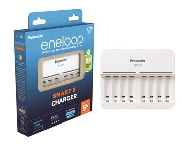 Зарядное устройство для Panasonic Advanced Charger 8 ячеек, для АА/ААА аккумуляторов RC_BQ-CC63E фото