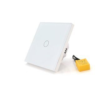 WiFi сенсорный выключатель Voltronic SCRIOR, 1-канальный, настенный U_03641 фото