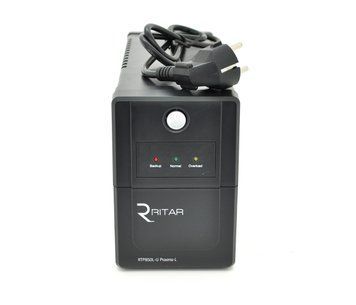 ИБП Ritar RTP850L-U (510W) Proxima-L, LED, AVR, 2st, USB, 2xSCHUKO socket, 1x12V9Ah, plastik Case ( 340 x 140 U_09987 фото