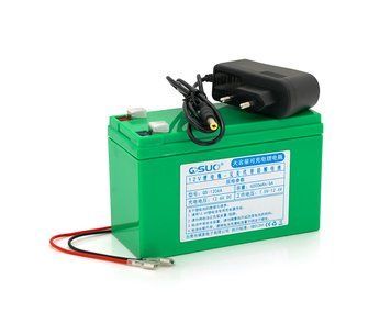 Аккумуляторная батарея литиевая QiSuo 12V 6Ah с элементами Li-ion 18650 (150х65х94) + зарядное устройство U_00794 фото